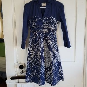 Holding horses dress